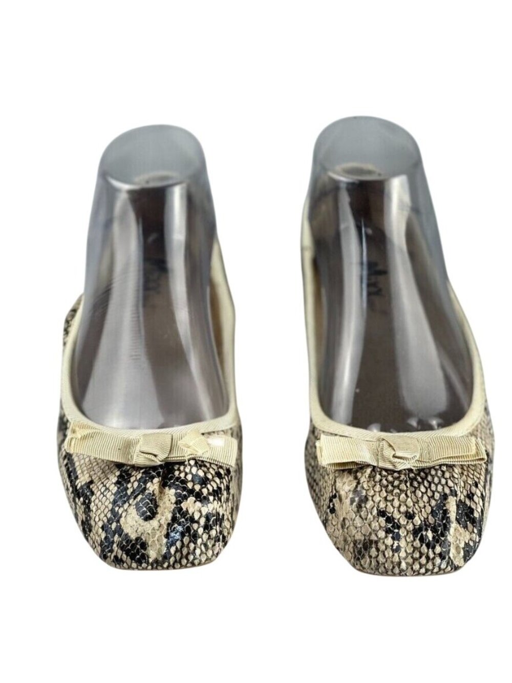 Mixx Shuz Casey-06 Snake Print Ballet Flats Size 8 Womens Slip-On Shoes - Picture 8 of 14